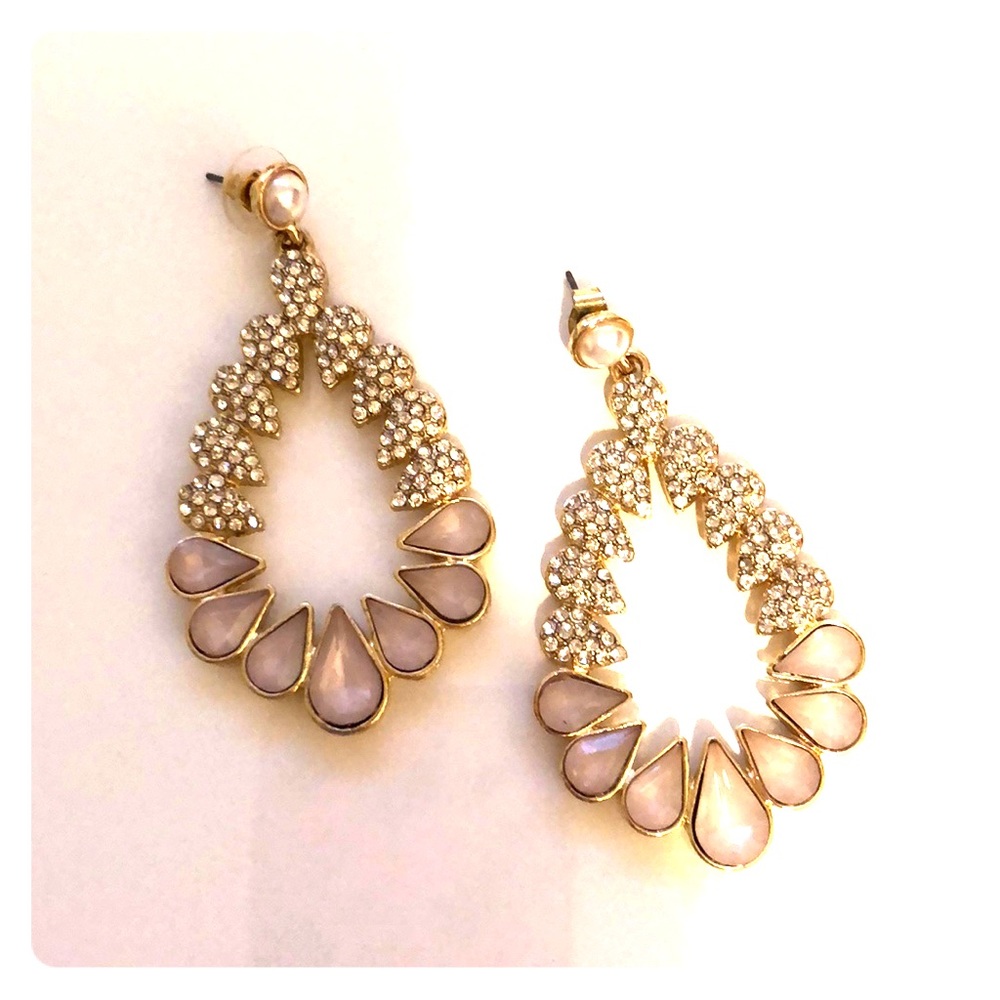 Peach earrings